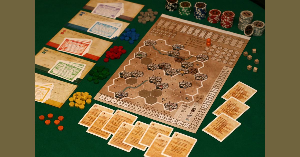 Open Rails Origins Board Game BoardGameGeek