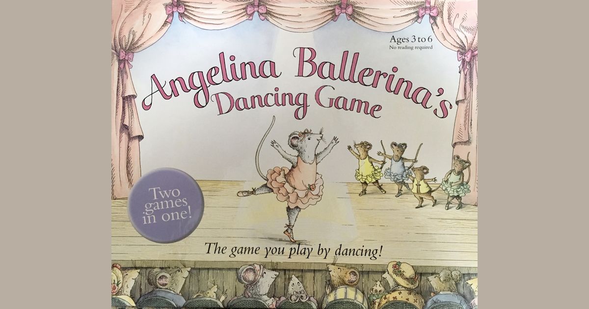 Angelina Ballerinas Dancing Game Board Game Boardgamegeek