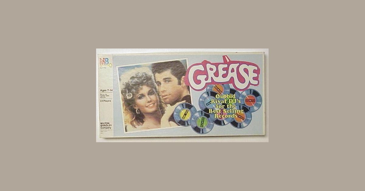 Grease Board Game BoardGameGeek