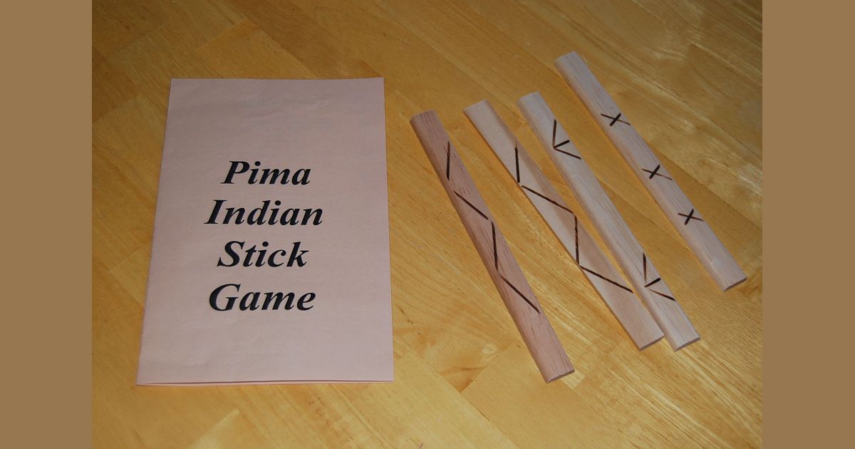 Pima Indian Stick Game Board Game BoardGameGeek