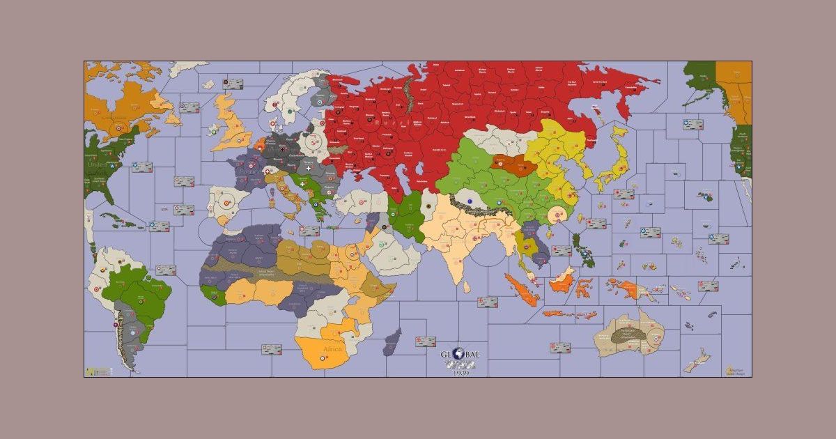 Global War 1939 Board Game BoardGameGeek