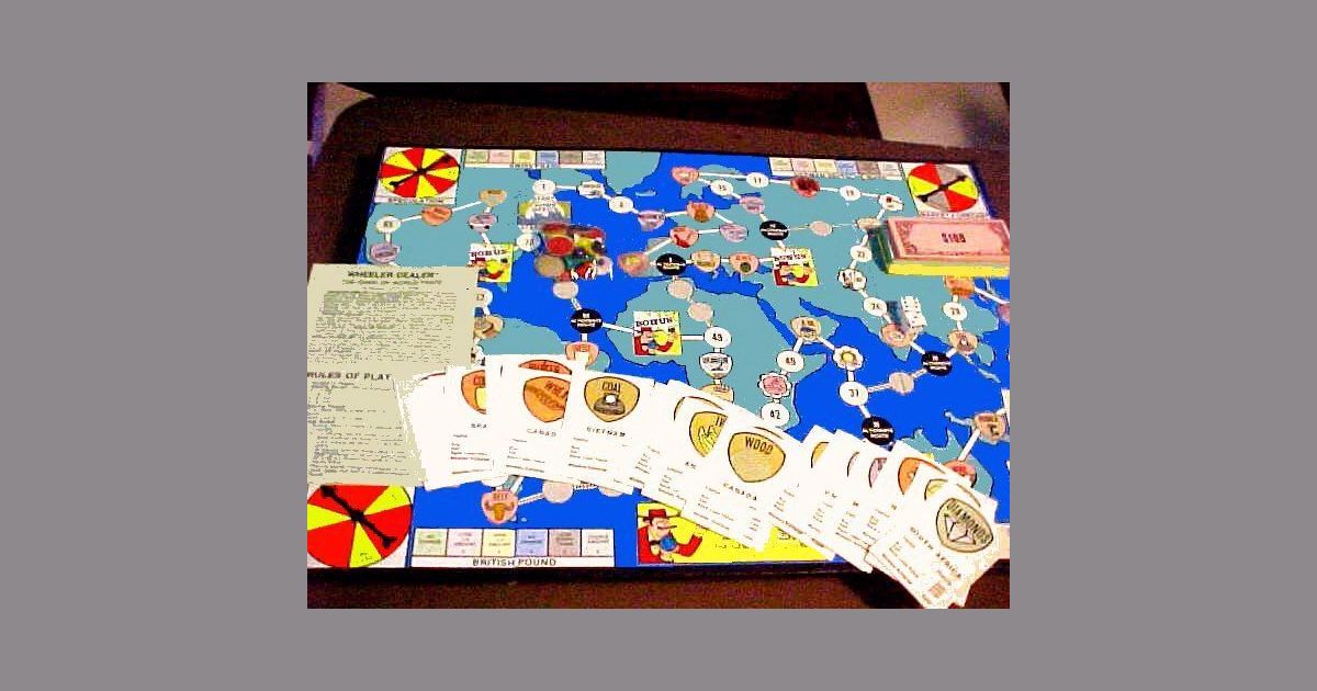 Wheeler Dealer Board Game BoardGameGeek