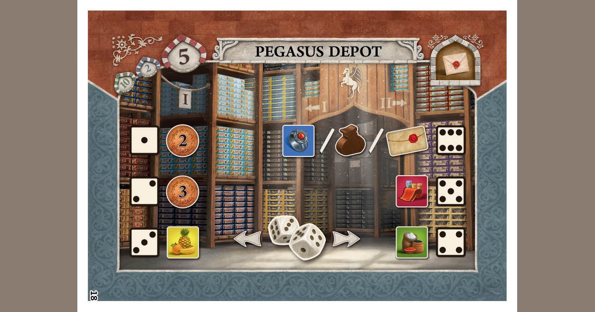 Istanbul Pegasus Depot Mini Expansion Board Game BoardGameGeek