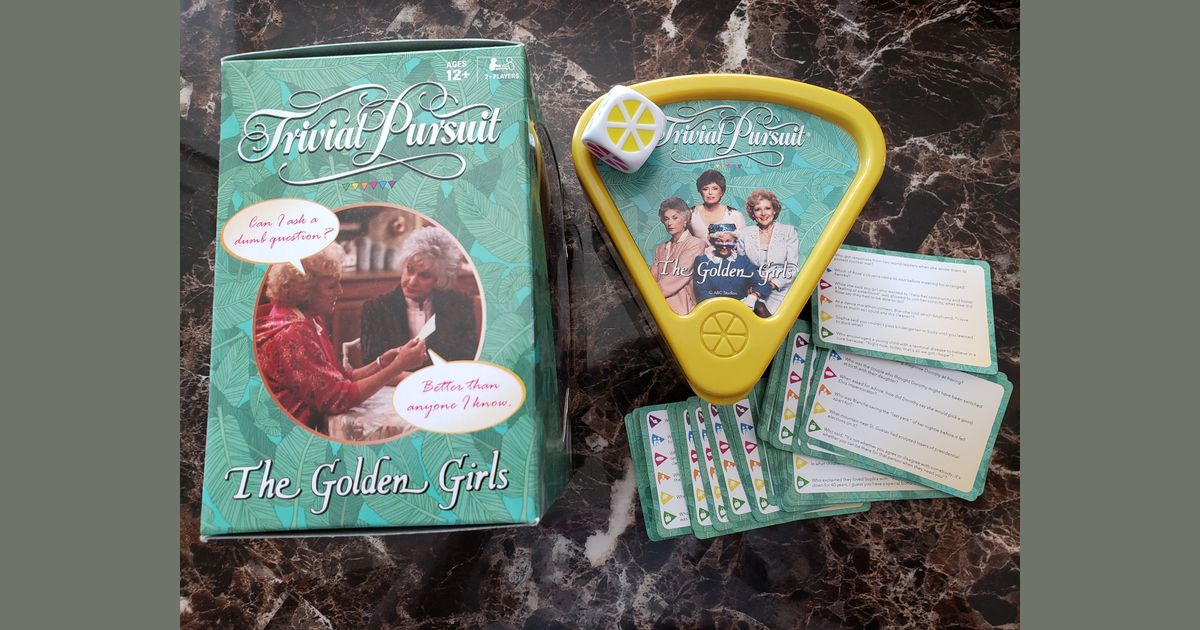 Trivial Pursuit Golden Girls Trivia GameGolden Girls TV Show Themed Game