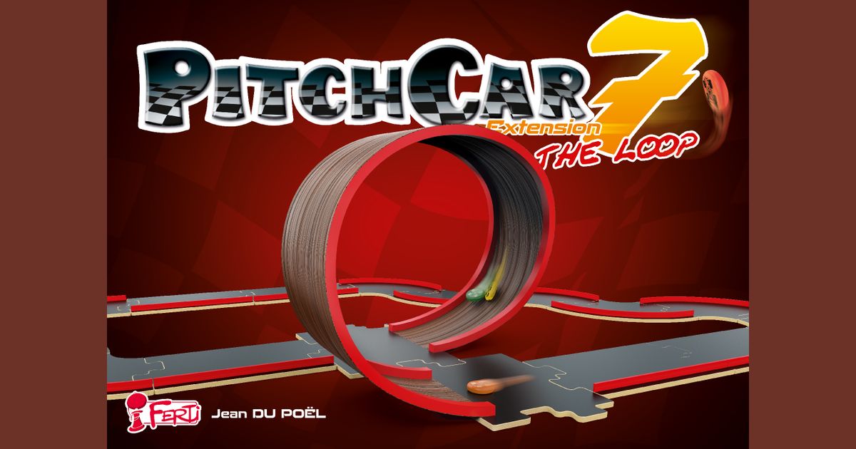 PitchCar Extension 7 The Loop Board Game BoardGameGeek