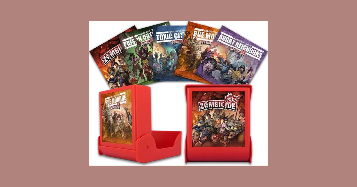 Zombicide Folding Dice Tower Board Game Accessory BoardGameGeek