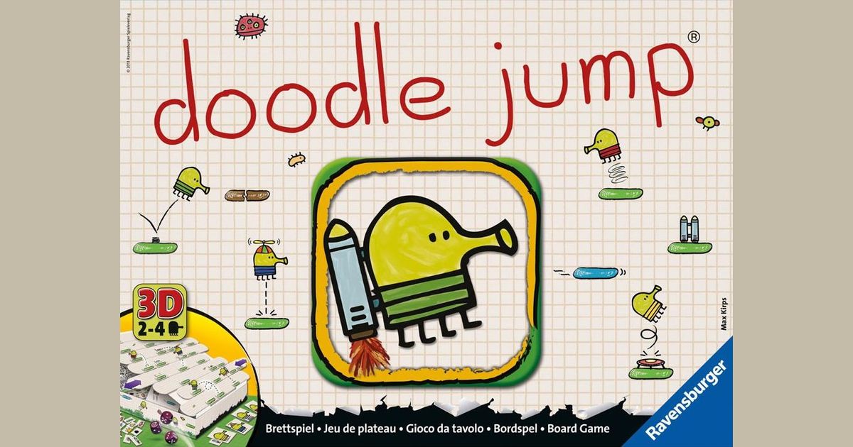 Doodle Jump Board Game BoardGameGeek