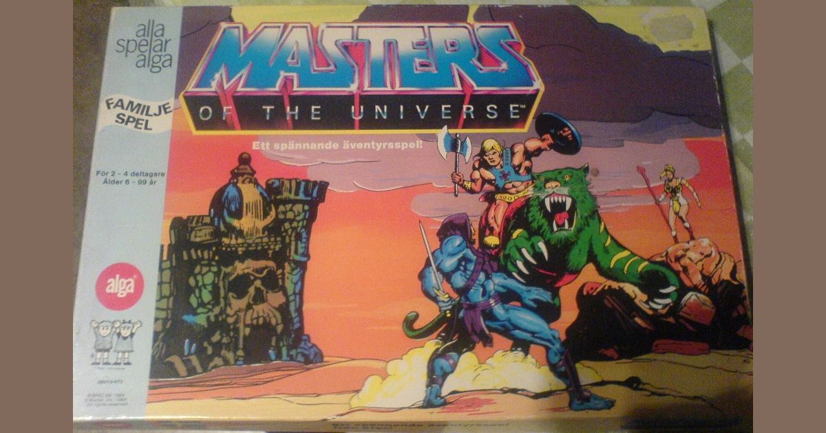 Masters of the Universe Board Game BoardGameGeek