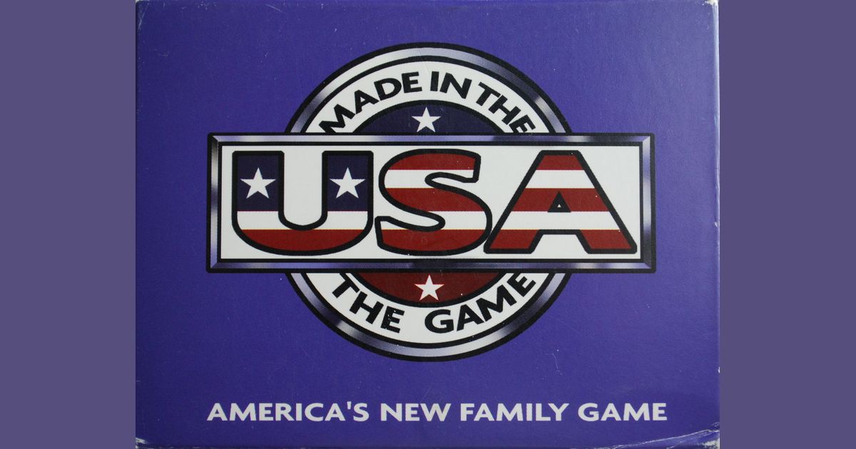 Made in the USA the Game Board Game BoardGameGeek