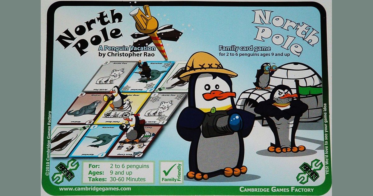 On sale at Game Surplus for 6.50 North Pole BoardGameGeek