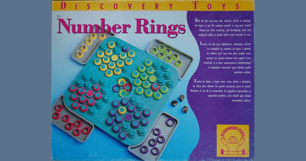 Number Rings Board Game BoardGameGeek
