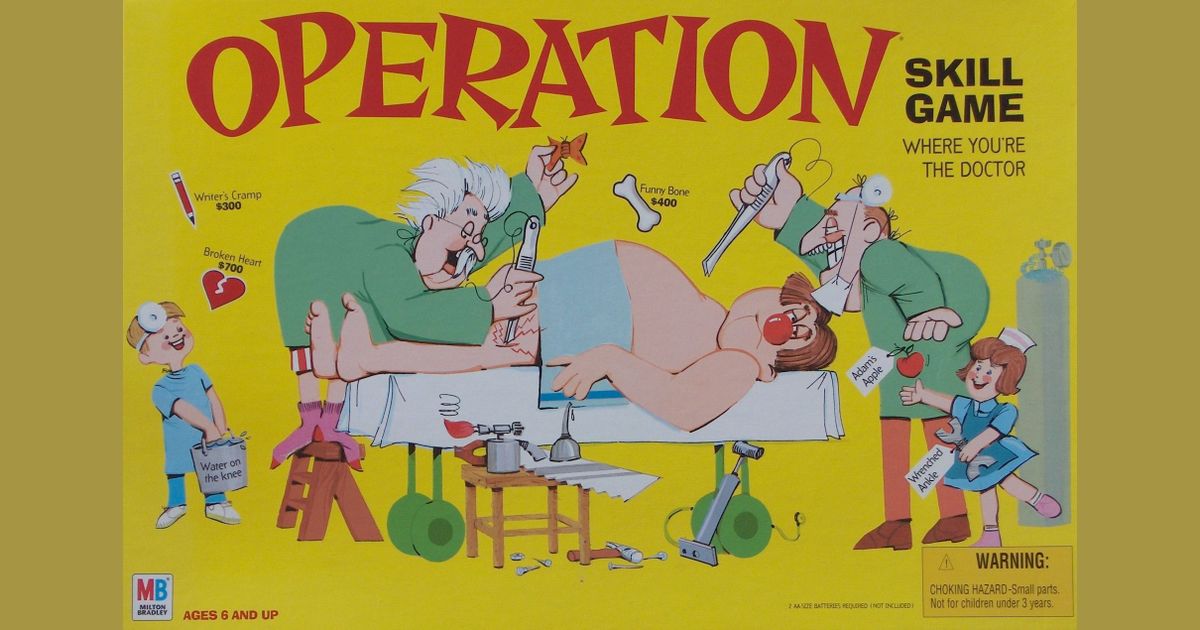 Operation Board Game BoardGameGeek