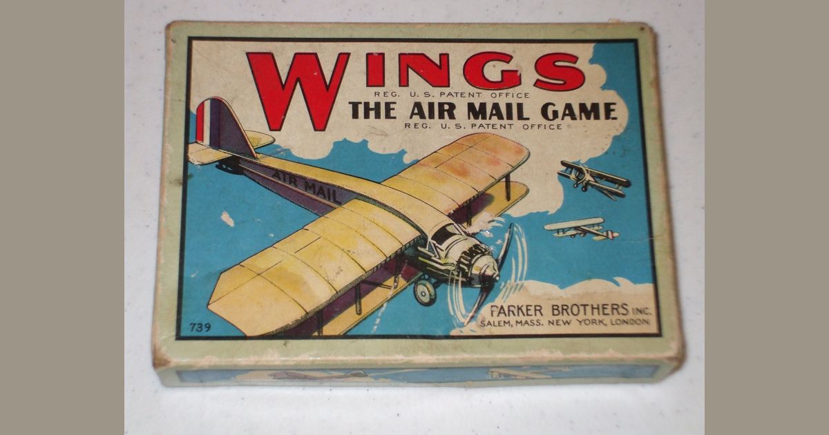 Wings The Air Mail Game Board Game BoardGameGeek