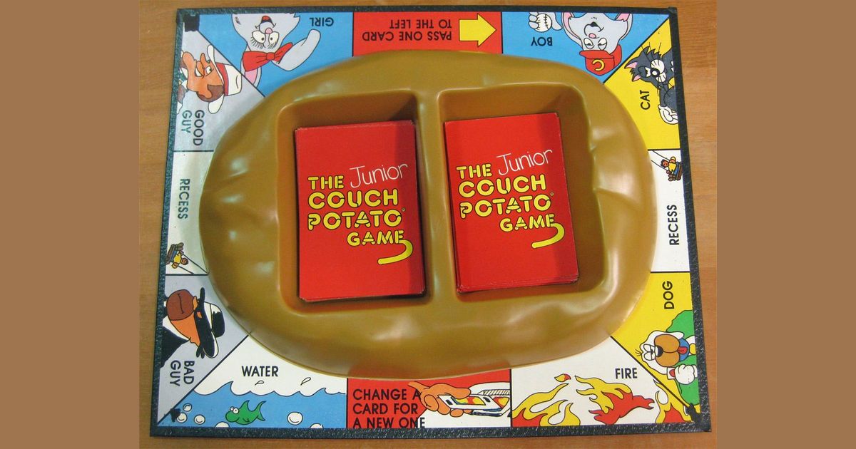 Junior Couch Potato Game Board Game BoardGameGeek