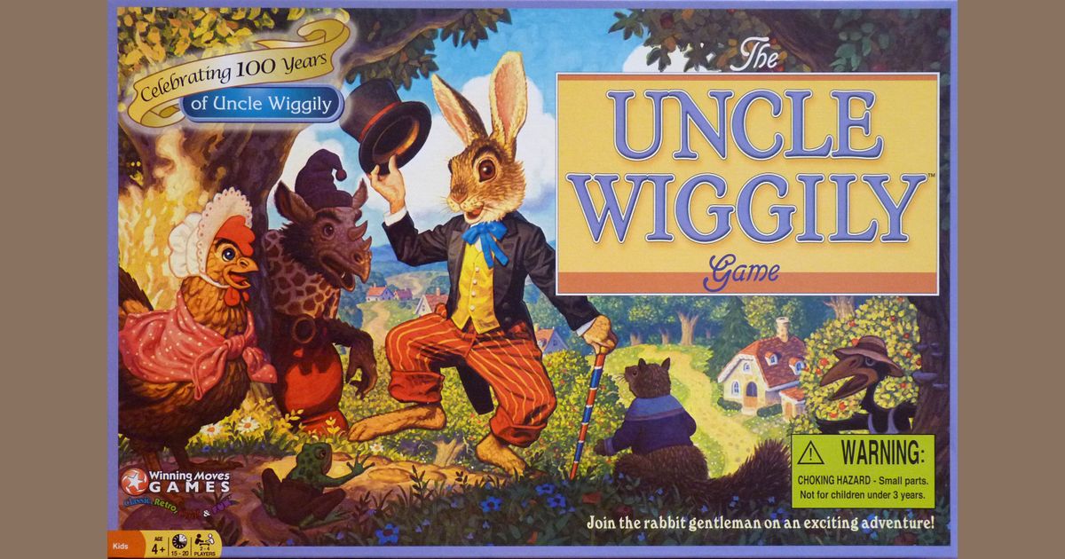 Uncle Wiggily | Board Game | BoardGameGeek