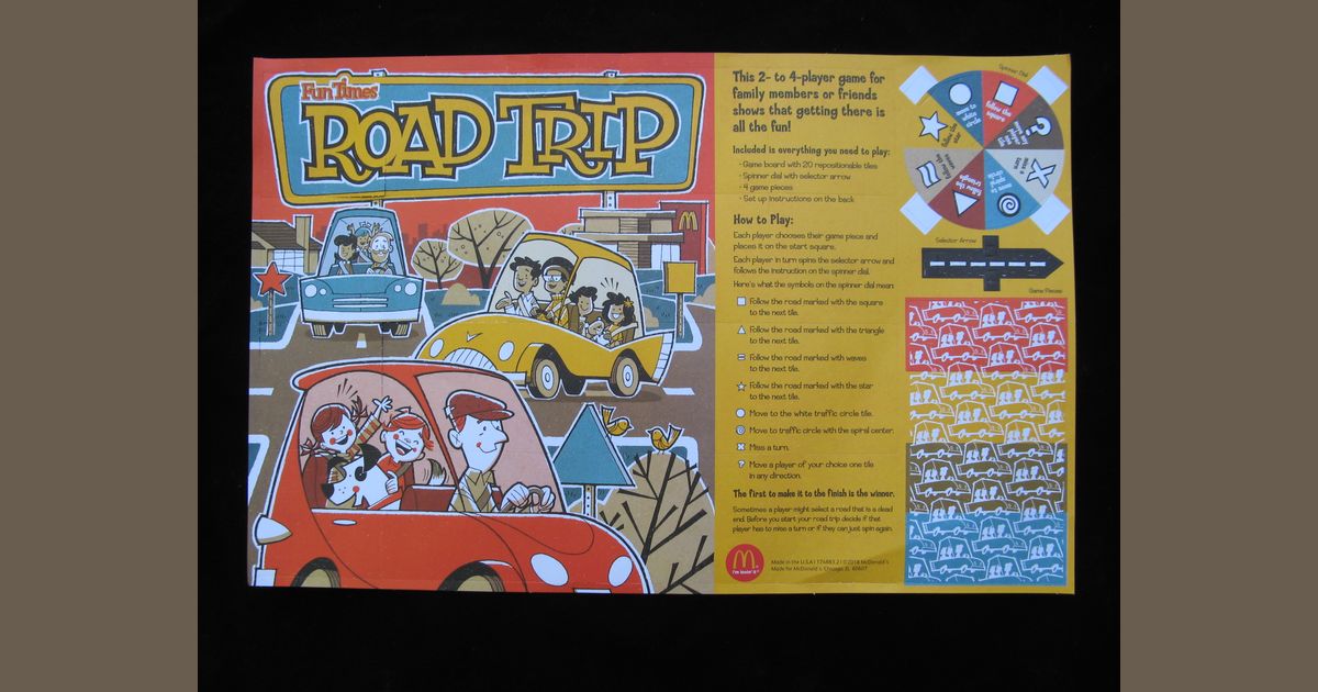 Road Trip Board Game BoardGameGeek
