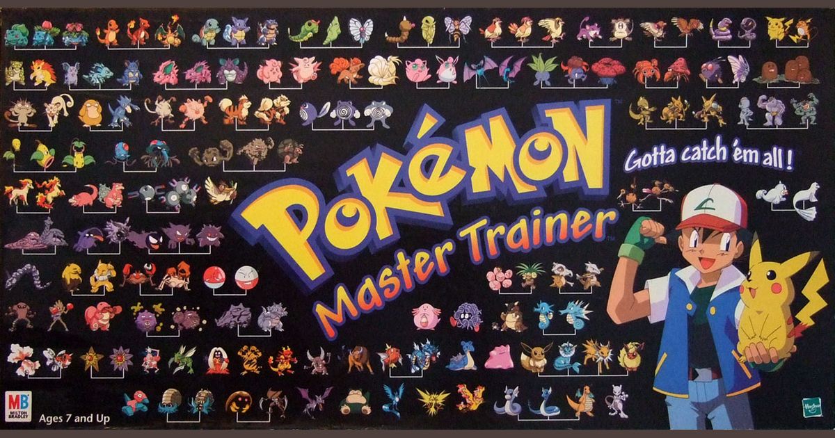 Pokemon Master Trainer Board Game Boardgamegeek