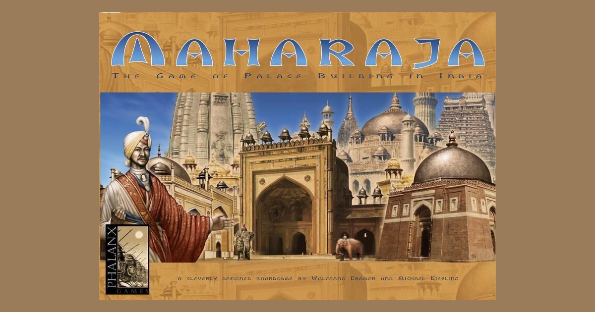 Raja Maharja Xxx Video - Maharaja: The Game of Palace Building in India | Board Game ...