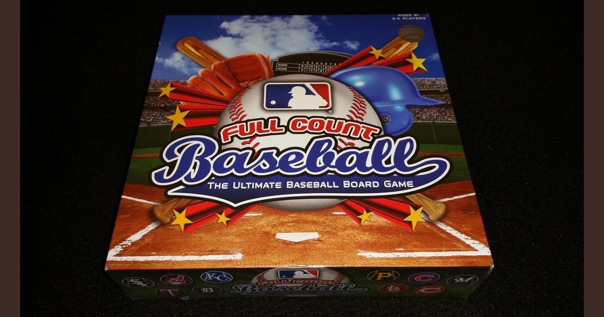 MLB Full Count Baseball Board Game BoardGameGeek