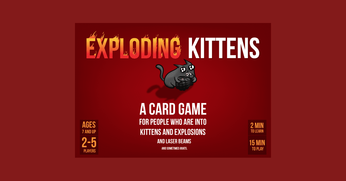 Image result for exploding kittens
