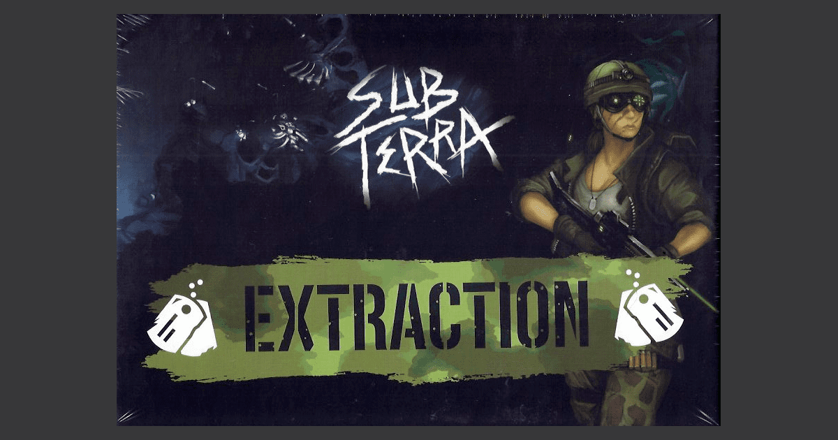 Sub Terra Extraction Board Game Boardgamegeek