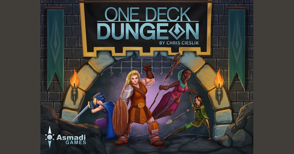 One Deck Dungeon Board Game Boardgamegeek