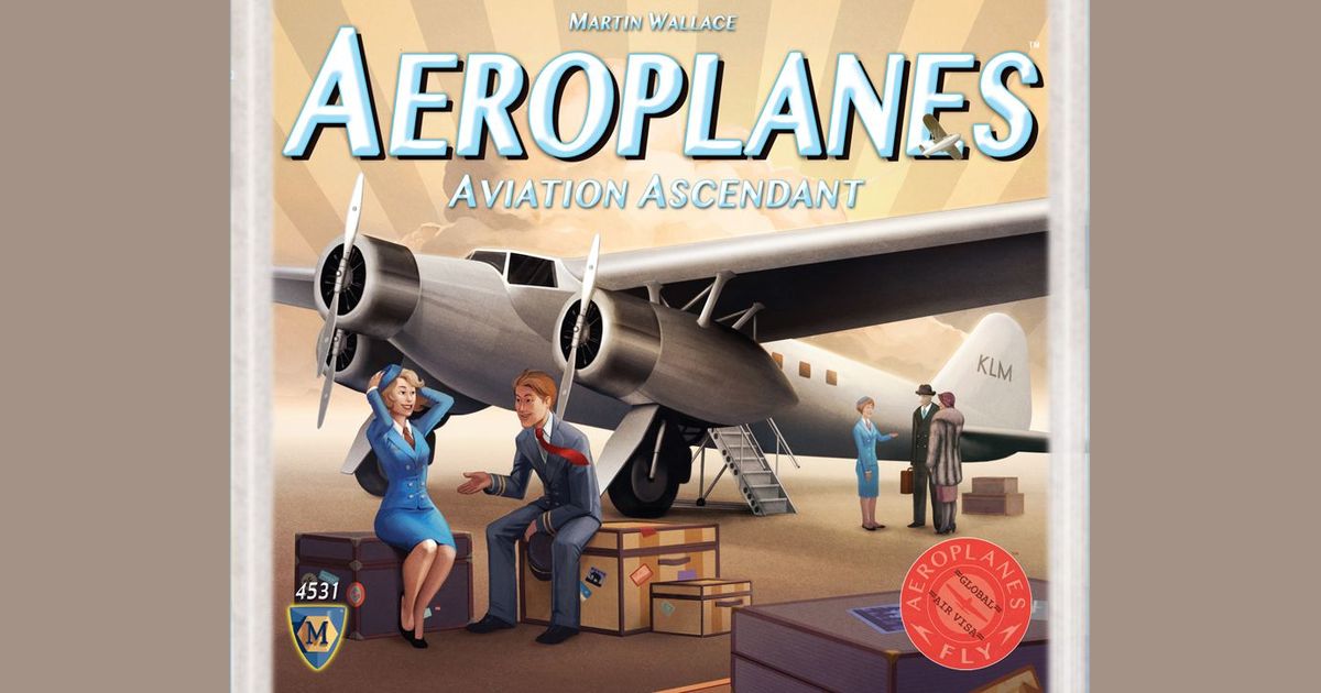 Aeroplanes Aviation Ascendant Board Game BoardGameGeek