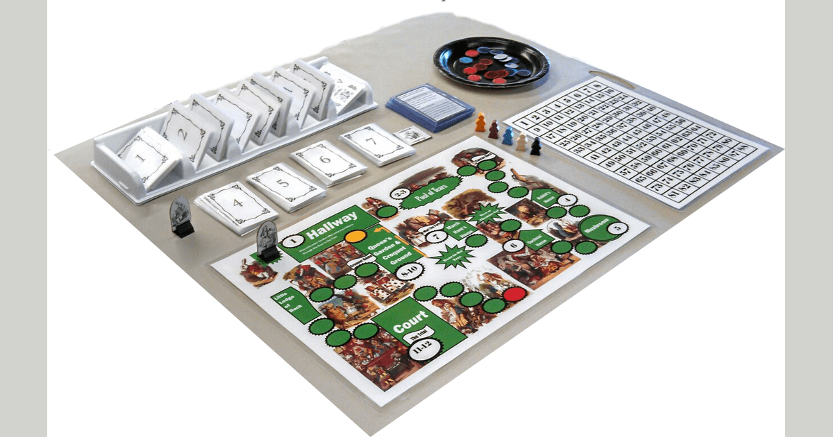 Alice Adventures in Wonderland Board Game BoardGameGeek