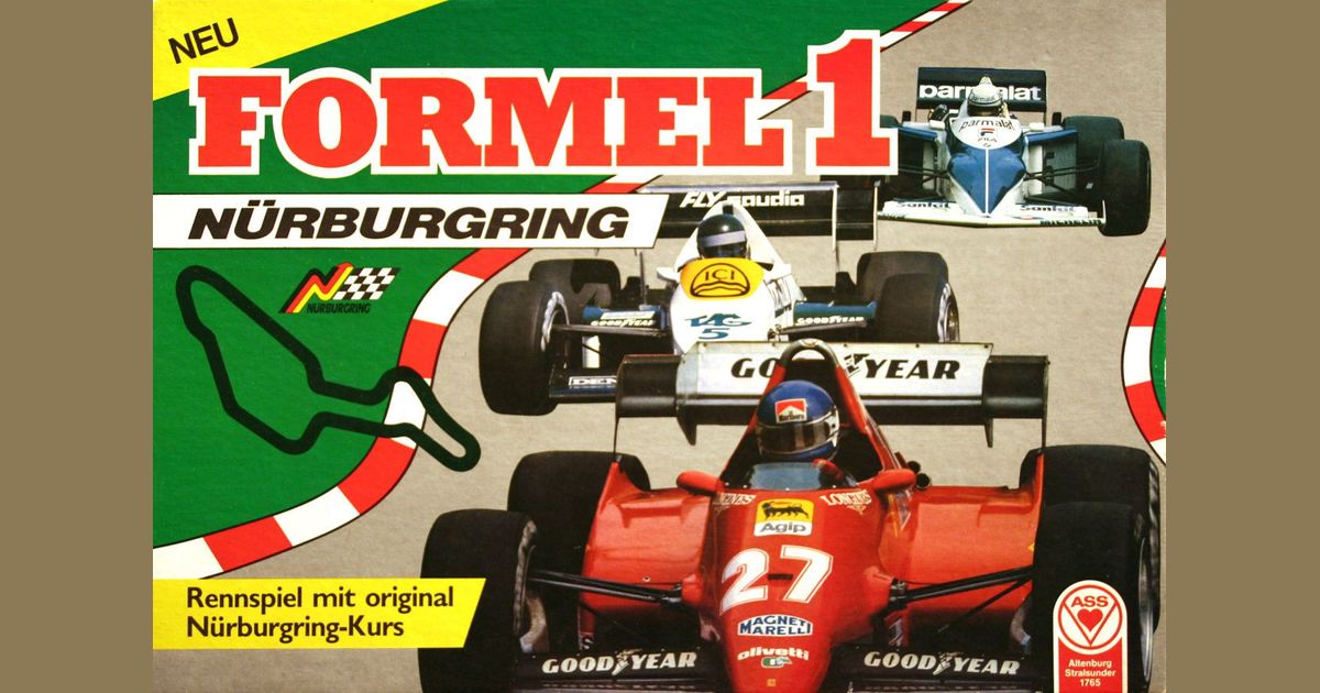 Formel 1 Nurburgring Board Game Boardgamegeek