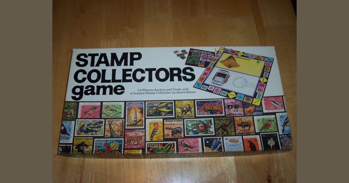 Stamp Collectors Game Board Game BoardGameGeek