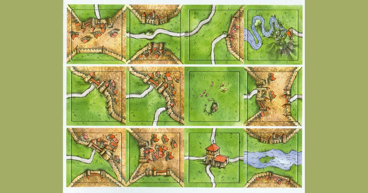 Carcassonne The Mini Expansion Board Game BoardGameGeek