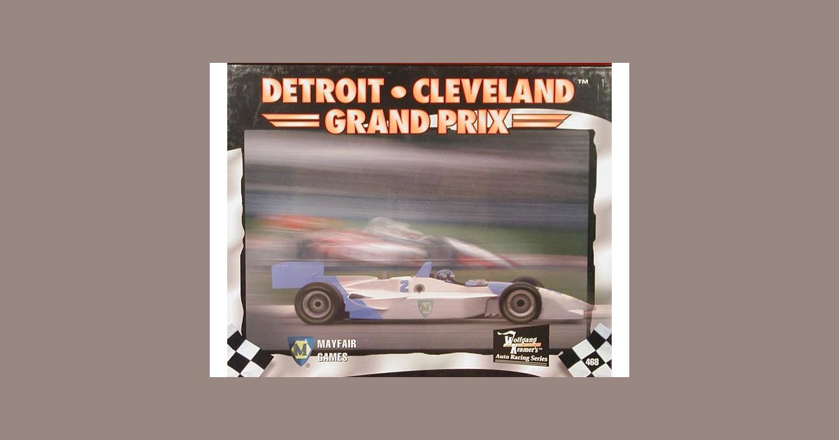DetroitCleveland Grand Prix Board Game BoardGameGeek