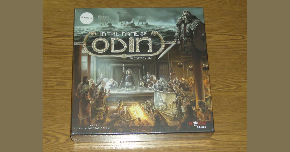 In the Name of Odin Kickstarter Edition Board Game BoardGameGeek