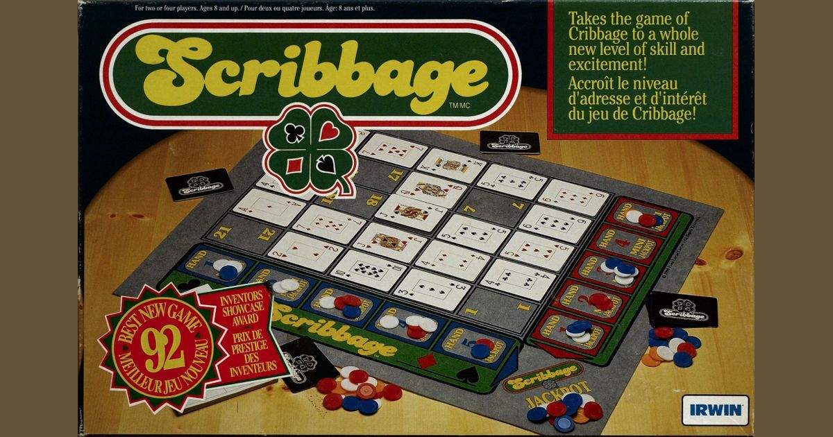 Scribbage Board Game Boardgamegeek