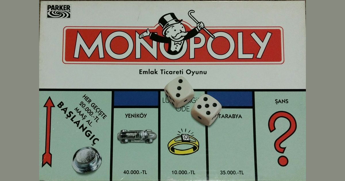 Monopoly Turkish edition Board Game BoardGameGeek