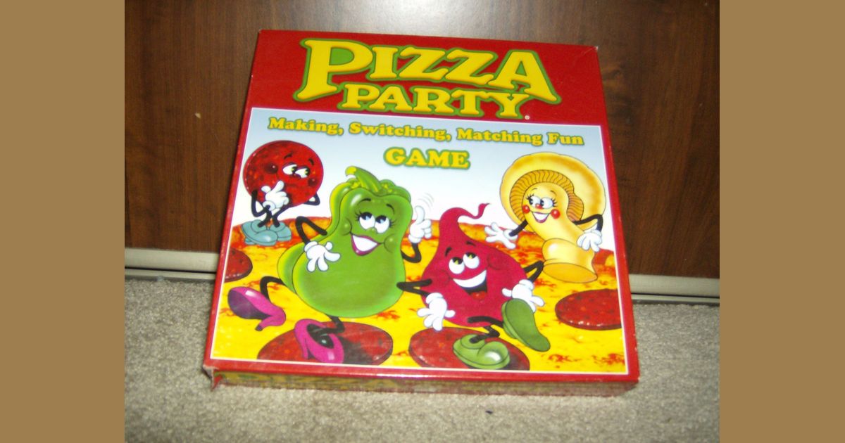 Pizza Party Board Game BoardGameGeek