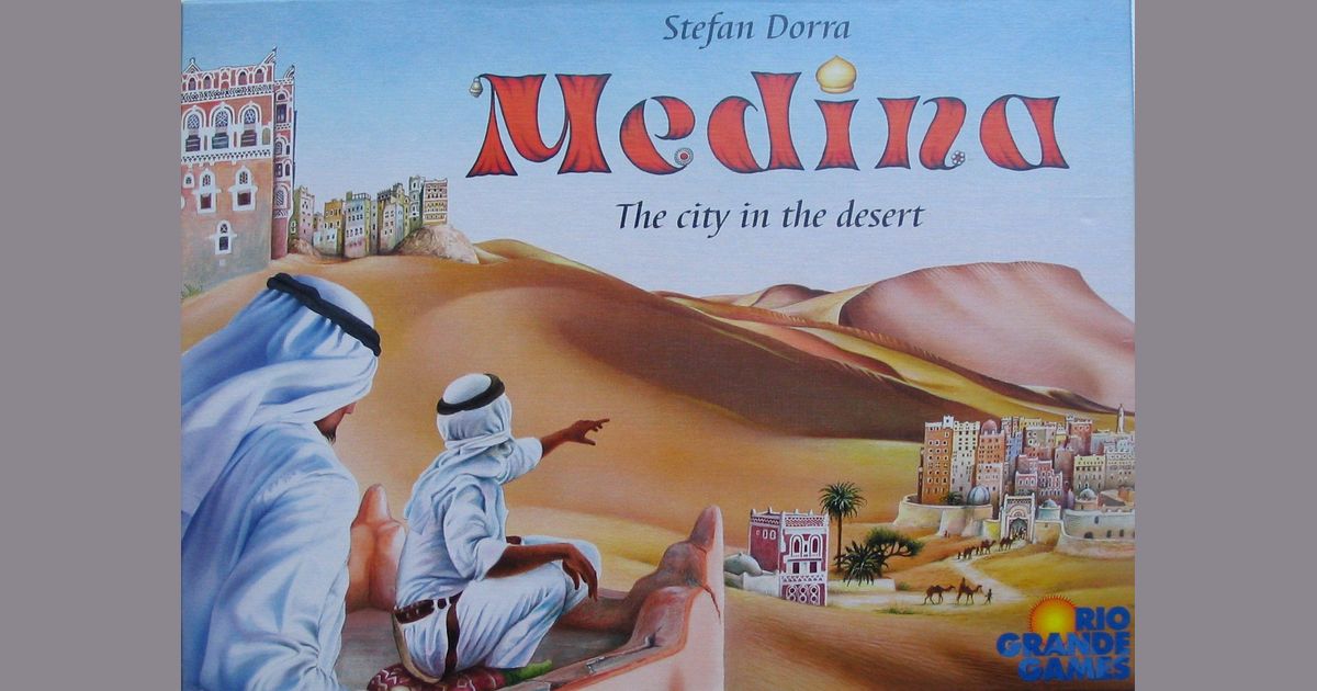 Medina Board Game BoardGameGeek