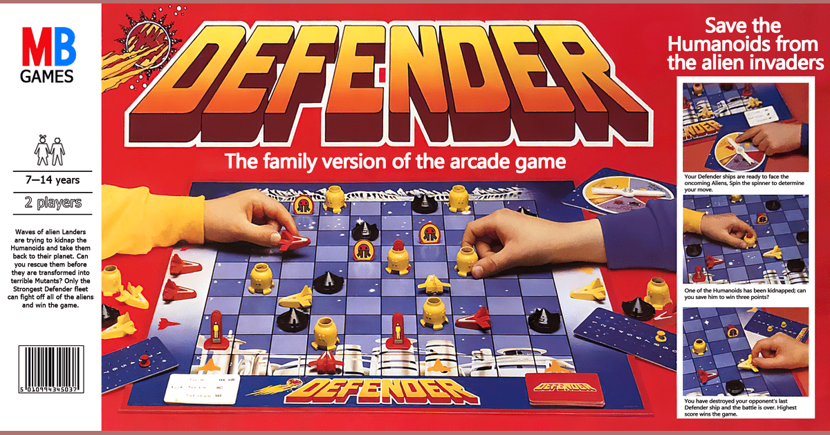 Defender Board Game BoardGameGeek