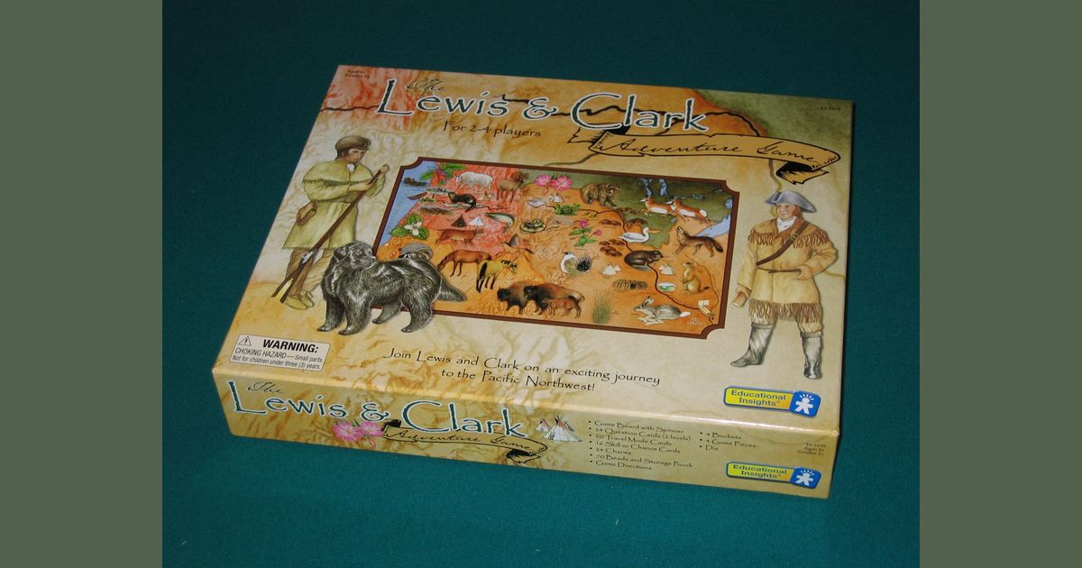 The Lewis & Clark Adventure Game Board Game BoardGameGeek
