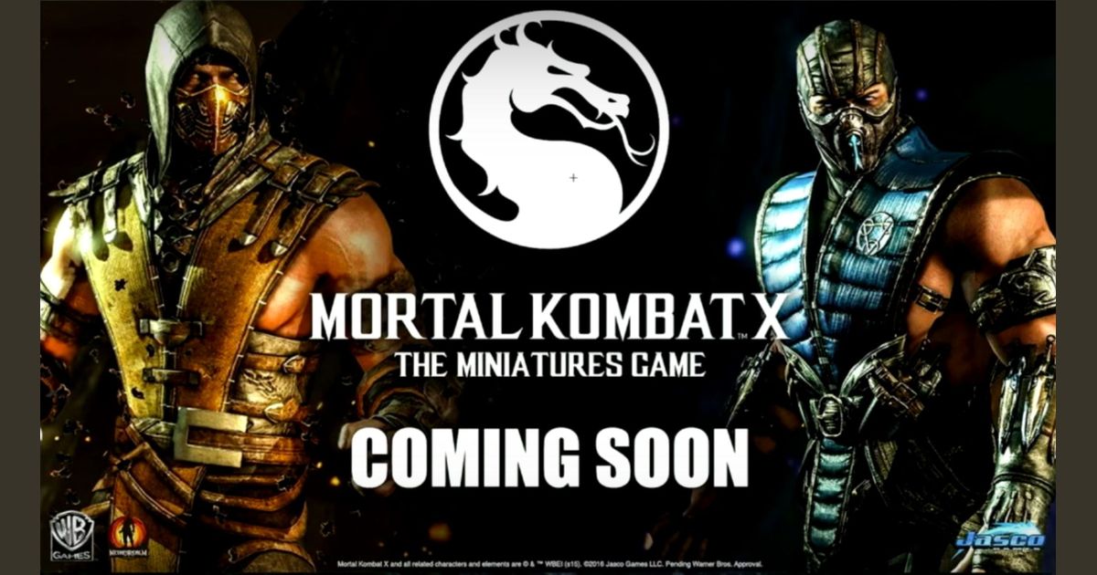 Mortal Kombat X The Miniatures Game Board Game