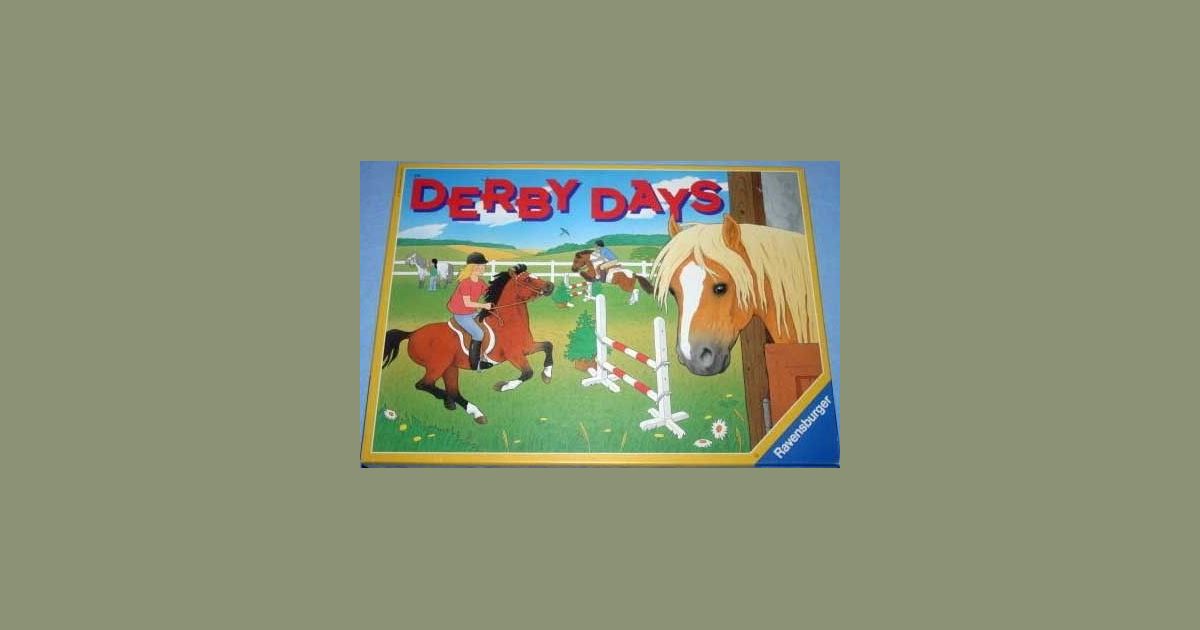 Derby Days Board Game BoardGameGeek