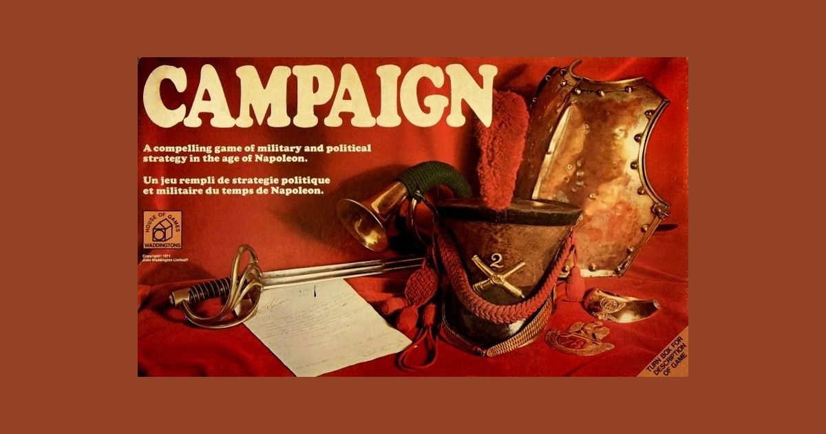Campaign Board Game BoardGameGeek
