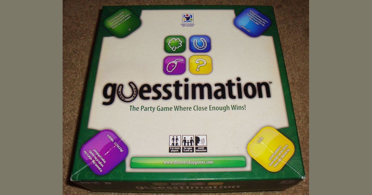 Guesstimation Board Game BoardGameGeek