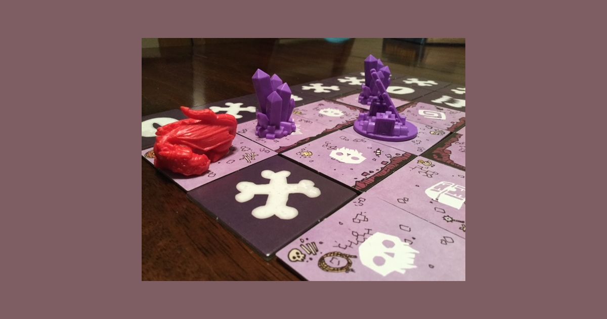 Review For One Vast The Crystal Caverns Cardboard Clash Boardgamegeek