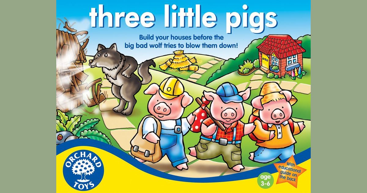 Three Little Pigs Board Game Rules