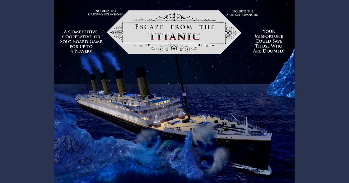 titanic video game