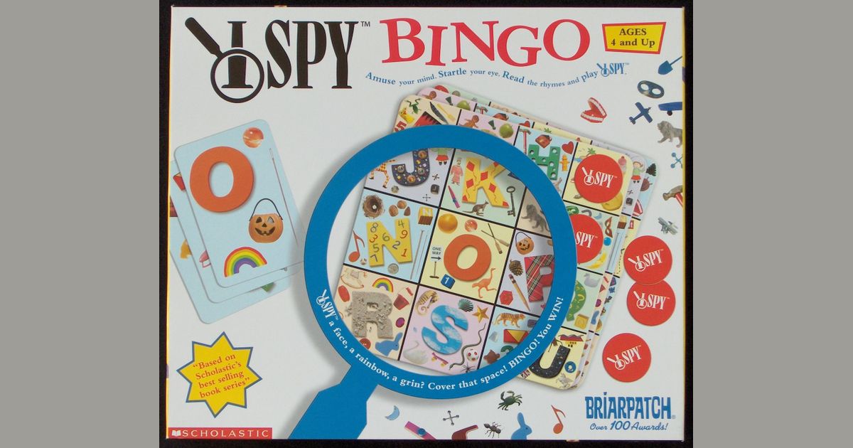 I Spy Bingo the game that won't go away I Spy Bingo BoardGameGeek