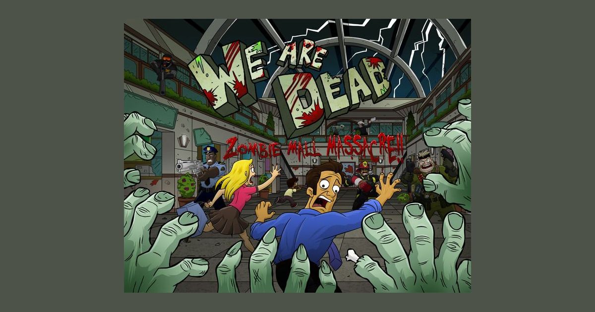 We Are Dead Zombie Mall Massacre Board Game BoardGameGeek