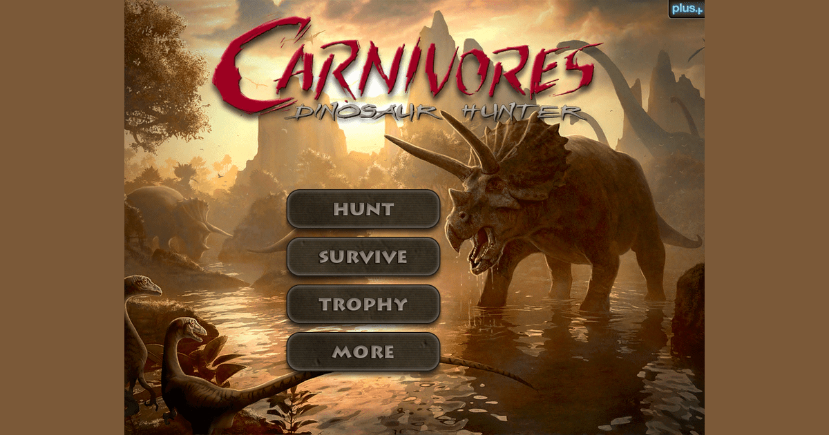 carnivores dinosaur hunter hd ps4