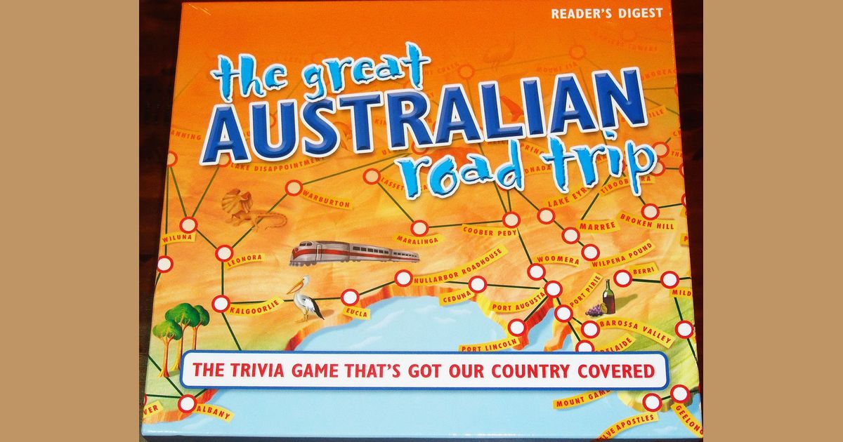 the great australian road trip board game rules